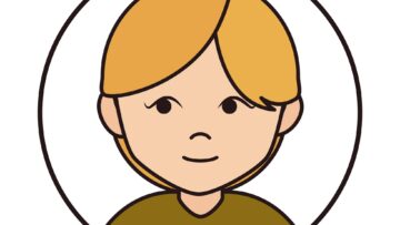 2586929-femme-personnage-dessin-anime-blonde-cheveux-courts-icone-ligne-rond-gratuit-vectoriel