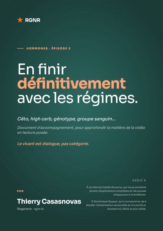 Pour en finir avec les régimes — PDF