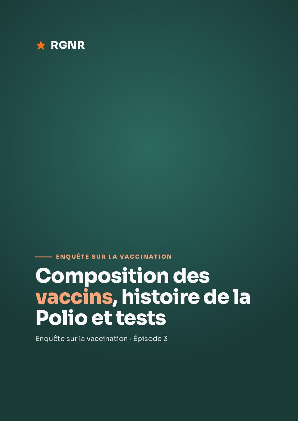 Le livret de l'épisode — PDF