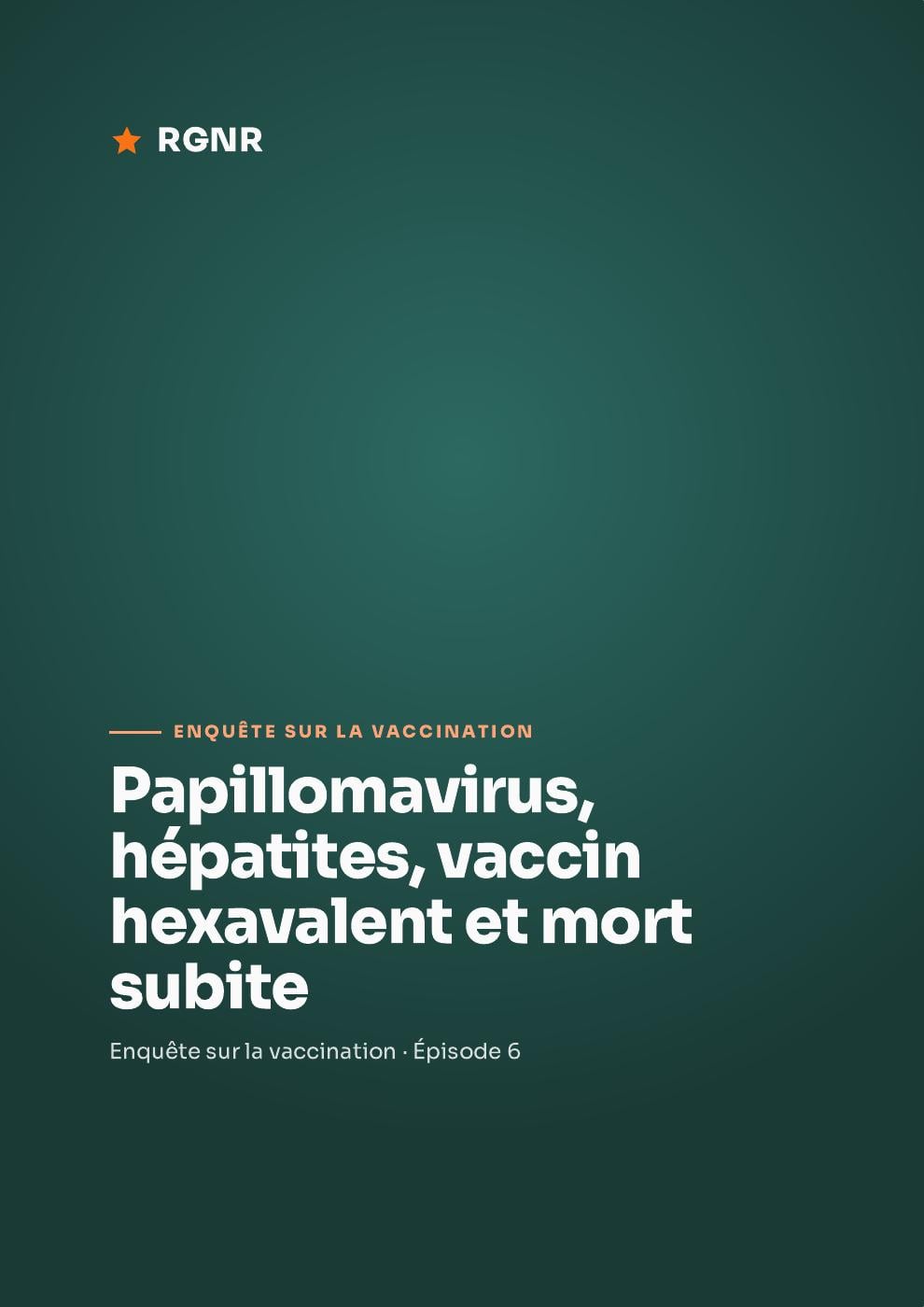 Le livret de l'épisode — PDF