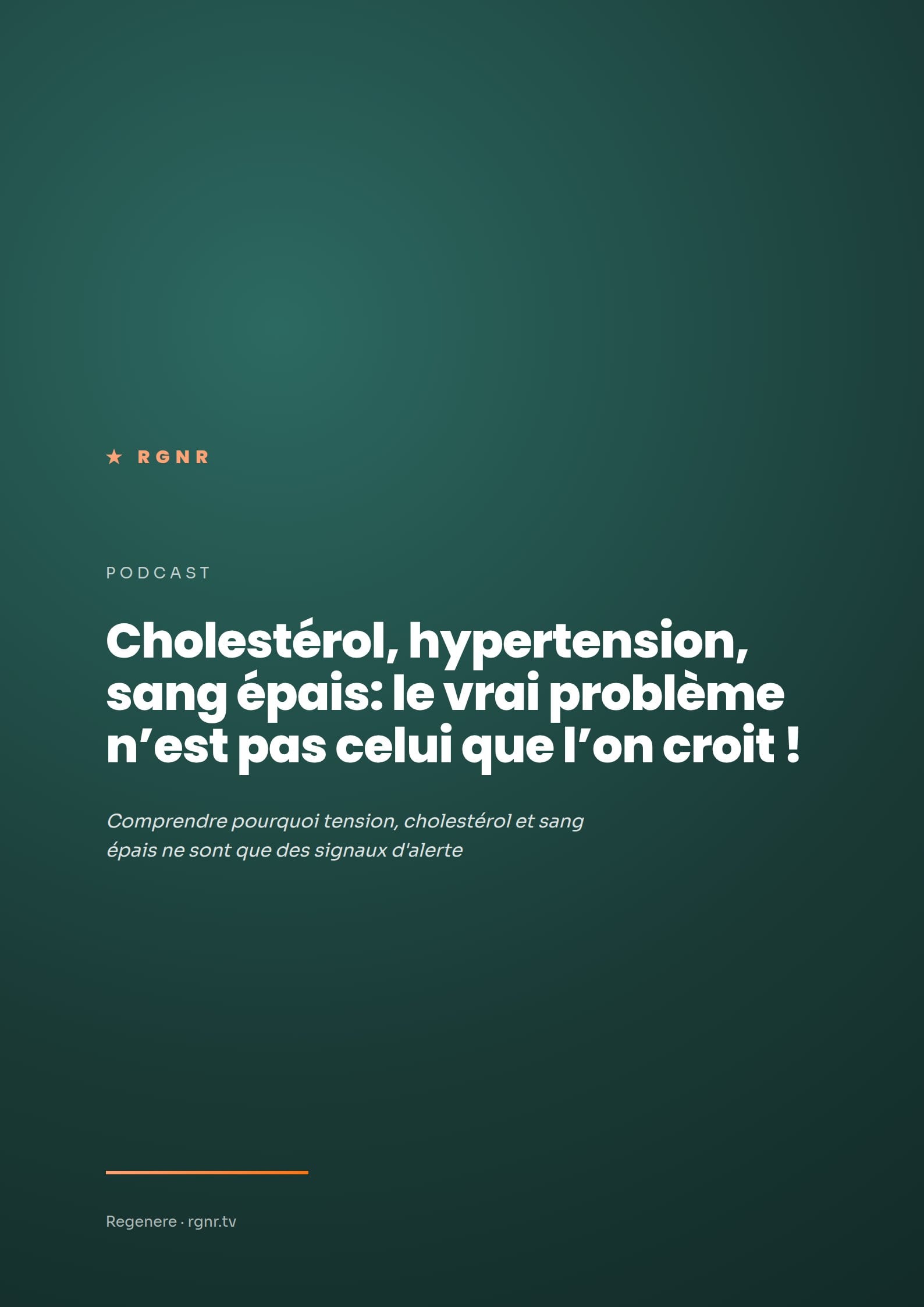 Cholestérol, hypertension, sang épais: le vrai problème n’est pas celui que l’on croit ! — PDF