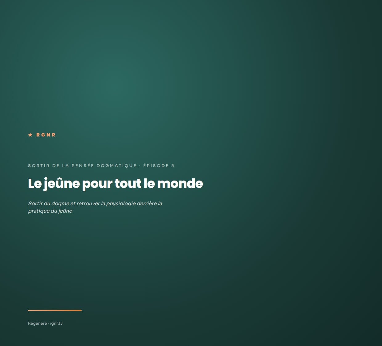 Le jeûne pour tout le monde — PDF